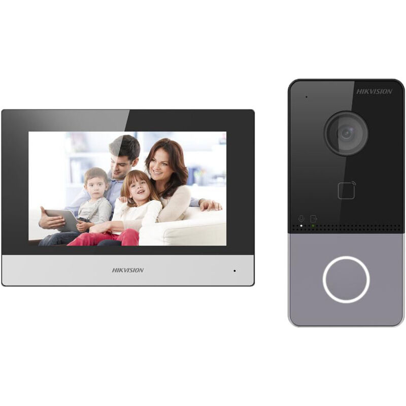 Station de porte vidéo ip Wifi Hikvision Kis603 Ds-kis603-p