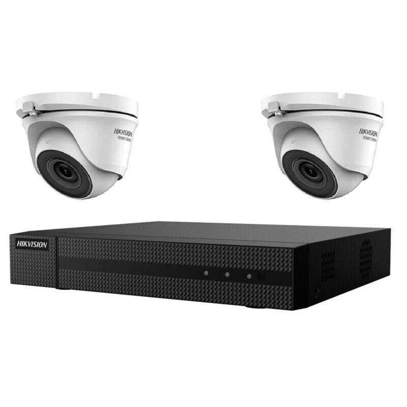 Hikvision - kit de vidéosurveillance ip poe 2 caméras 4 mpx 4K
