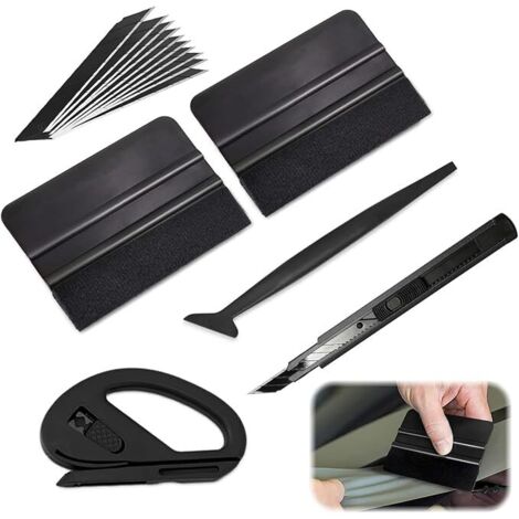 Kit de vinilo de 15 piezas, herramientas para película, herramientas de instalación, herramientas de embalaje, tinta para ventanas de coche