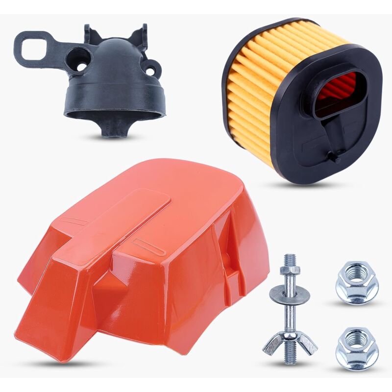 Kit de vis de guidage de collecteur d'admission de couvercle de filtre à Air hd adapté à la tronçonneuse pour Husqvarna 372XP 362371365