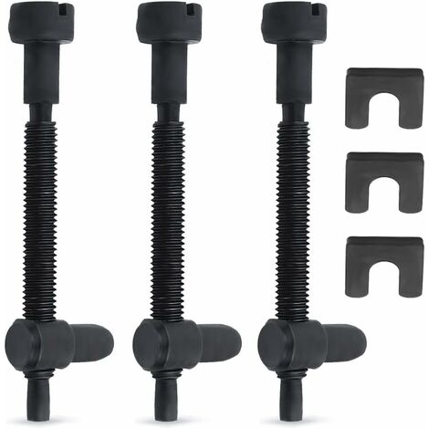 Kit de Vis de Réglage de Chaîne/Chaîne Vis de Réglage du Tendeur pour Husqvarna 5800 Pièces de Tronçonneuse(3pcs)
