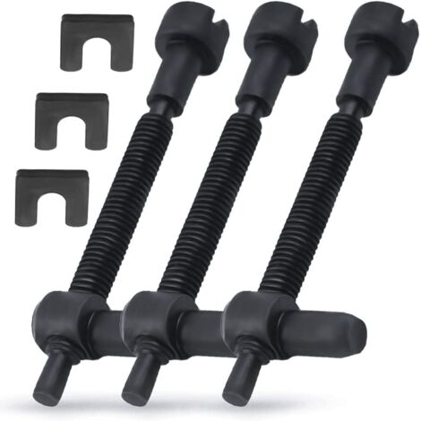Kit de Vis de Réglage de Chaîne/Chaîne Vis de Réglage du Tendeur pour Husqvarna 61 66 266 268 272 281 288 162 181 281XP 501537101 Pièces de Tronçonneuse