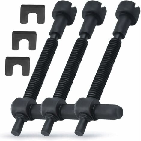 Kit de Vis de Réglage de Chaîne/Chaîne Vis de Réglage du Tendeur pour Husqvarna 61 66 266 268 272 281 288 162 181 281XP 501537101 Pièces de Tronçonneuse