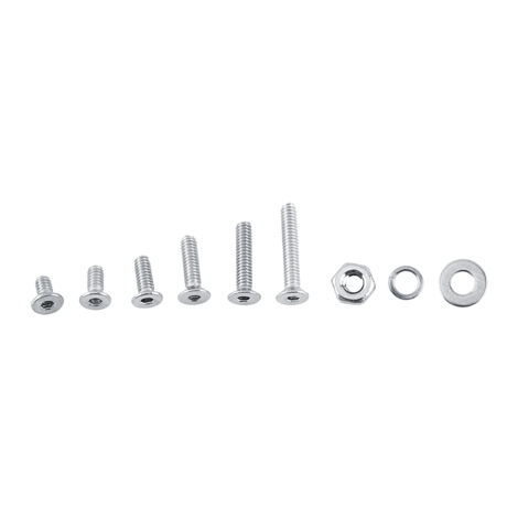 Kit de vissage en stainless steel 304 - Kit complet de boulons hexagonaux M2 avec écrous et rondelles (300 vis, 100 écrous, 200 rondelles) - Cône plat