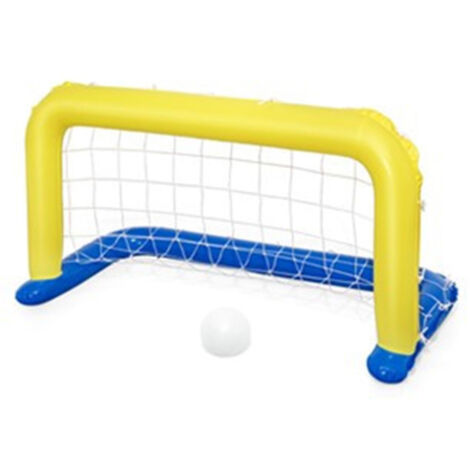 Kit de Volleyball de Piscine Gonflable avec Filet et Cerceaux Épais Sécurisé Portable 52123