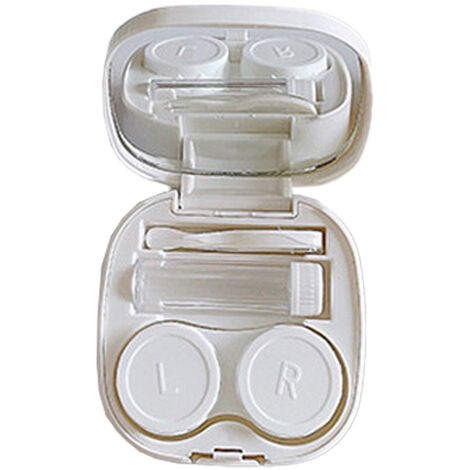 Kit De Voyage Pour Étui À Lentilles De Contact Portable, Pour Une Utilisation Quotidienne Au Bureau En Plein Air