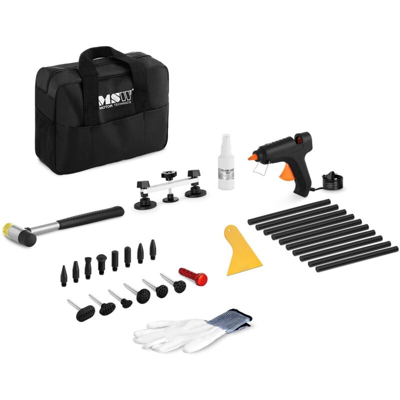 Kit de réparation PDR pour enlever les bosses de la carrosserie - 8 adaptateurs