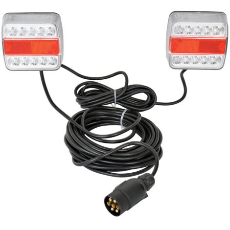 KIT D'ECLAIRAGE DE REMORQUE LED MAGNETIQUE