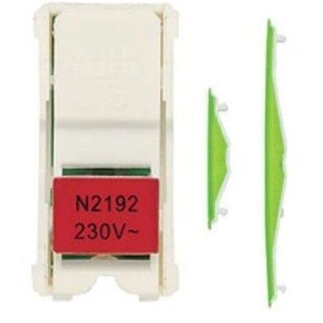 Kit d'éclairage LED interrupteur bipolaire, interrupteur, croix Niessen Zenit N2192 RJ