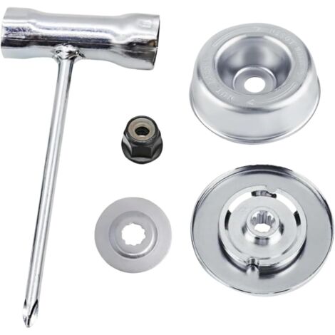 Kit d'écrous de tête de coupe universels pour tondeuses Stihl FS55, FS55R, FS56, FS56RC, FS70R, FS80, FS85, FS90, FS90R, FS94, FS100RX (ensemble de 5 pièces)
