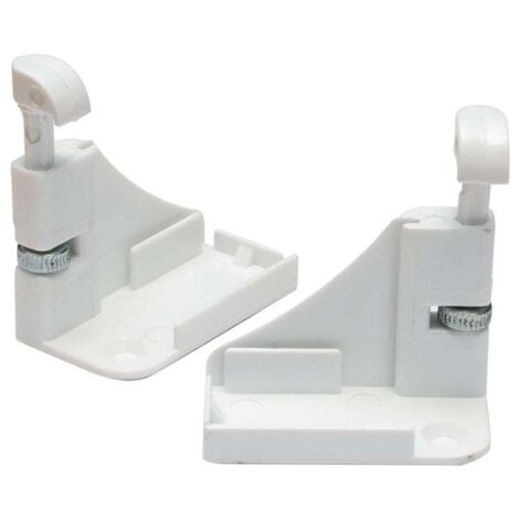 Kit d’embouts pour moustiquaires en blanc MICEL 68242