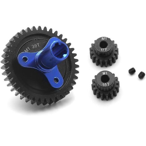 Kit d'embrayage à arbre droit pour voiture RC 1/10 Arrma 39T+16+17T--