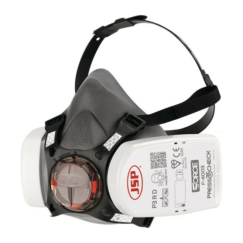 Image of Mezza maschera per la forza di protezione respiratoria ™ 8 in 140 in 143 Premere per verificare