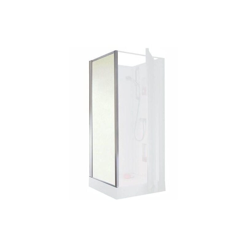 Kit d'Encastrement Leda Isibox Pour Cabines de Douches ILO2 90cm Blanc - L21IZ9390
