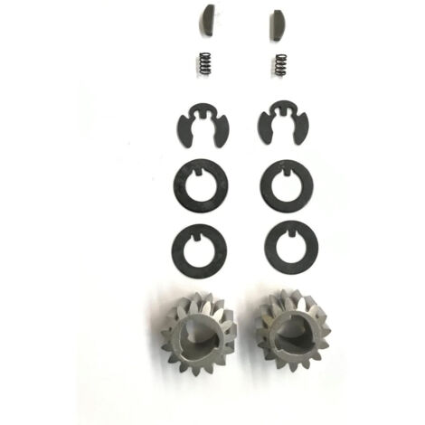 Kit d'engrenages de roue arrière pour tondeuse à gazon 105-3040, compatible avec les engrenages d'entraînement de roue arrière pour tondeuses à gazon 105-6840, 612066 et 65-27204 (combinaison plastiqu