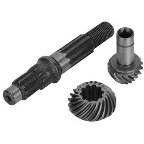 Kit d'engrenages en alliage de zinc pour tondeuse/coupe-bordures Jeffergarden, kit d'engrenages de coupe, résistant à l'usure, compatible avec les outils de jardin STIHL.