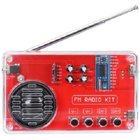 Kit d'entraînement à la soudure pour assemblage électronique - Récepteur 50-108 MHz