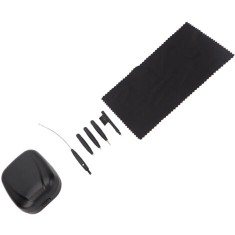 Kit d'Entretien 8 Pièces pour Prothèses Auditives et Casques, Nettoyeur Compact pour Écouteurs
