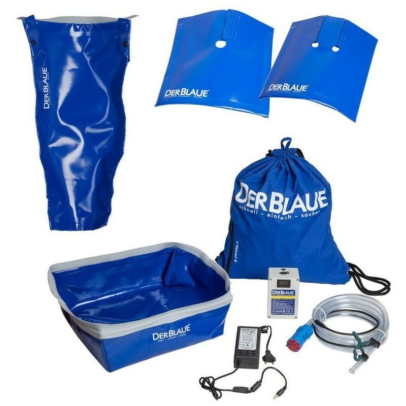 Le Sanitaire - kit d'entretien complet avec bac, pompe, toboggan et protection anti-