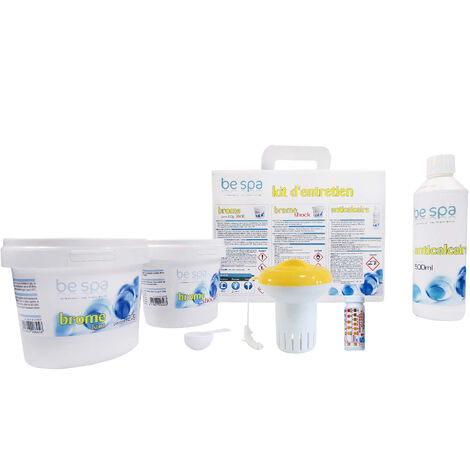 Kit entretien et traitement SPA - Oxygène actif ou brome – REUNIPOOL