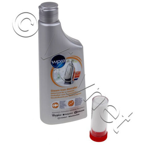 Kit d’entretien fer à repasser/ centrale vapeur (détartrant 250 ml + 1 stick), compatible Whirpool - 484000008733