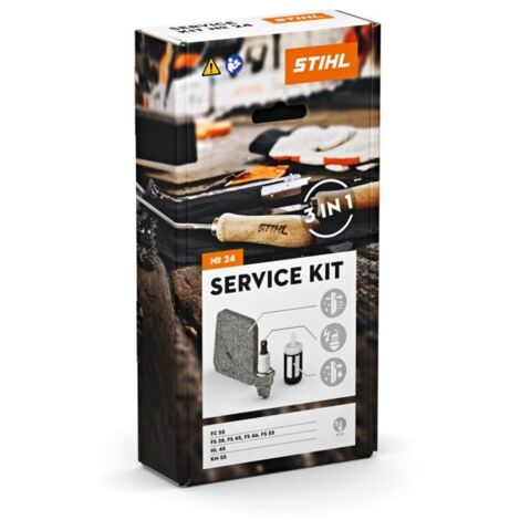 Kit d'entretien STIHL numéro 24 pour les débroussailleuses FC 55 - FS 38 - FS 45 - FS 46