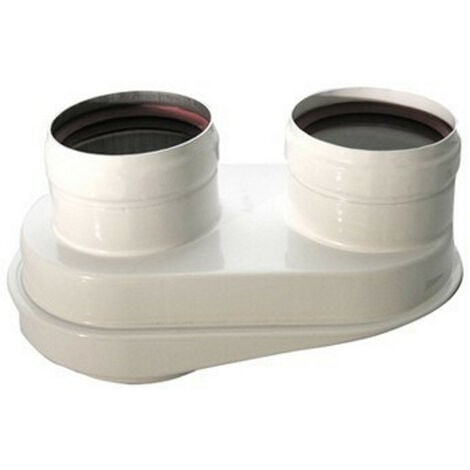 Kit desdoblador de descarga orientable Baxi para calentadores de agua KHG71413621