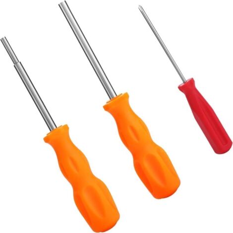 Kit destornilladores reparación Nintendo NES SNES N64 Game Boy, Puntas gamebit 4.5mm 3.8mm + tri-wing 2.5mm, 3 piezas