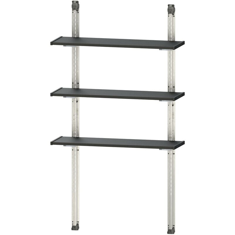 Kit d'étagères Keter 100 cm Noir