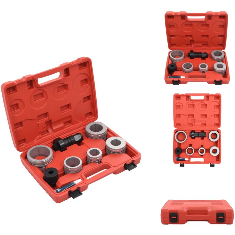 Vidaxl - Kit d'expandeur de tuyau 8 pcs Acier au carbone et aluminium - Outil Mécanique - Outillage Auto - Déblocage Tube - Extenseur Tuyau - Outils