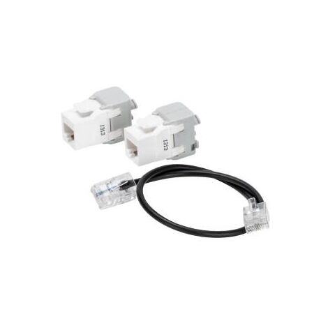 KIT D'EXTENSION 2 PR.RJ45 CAT.5E+1 CORD. GEWISS GW40596