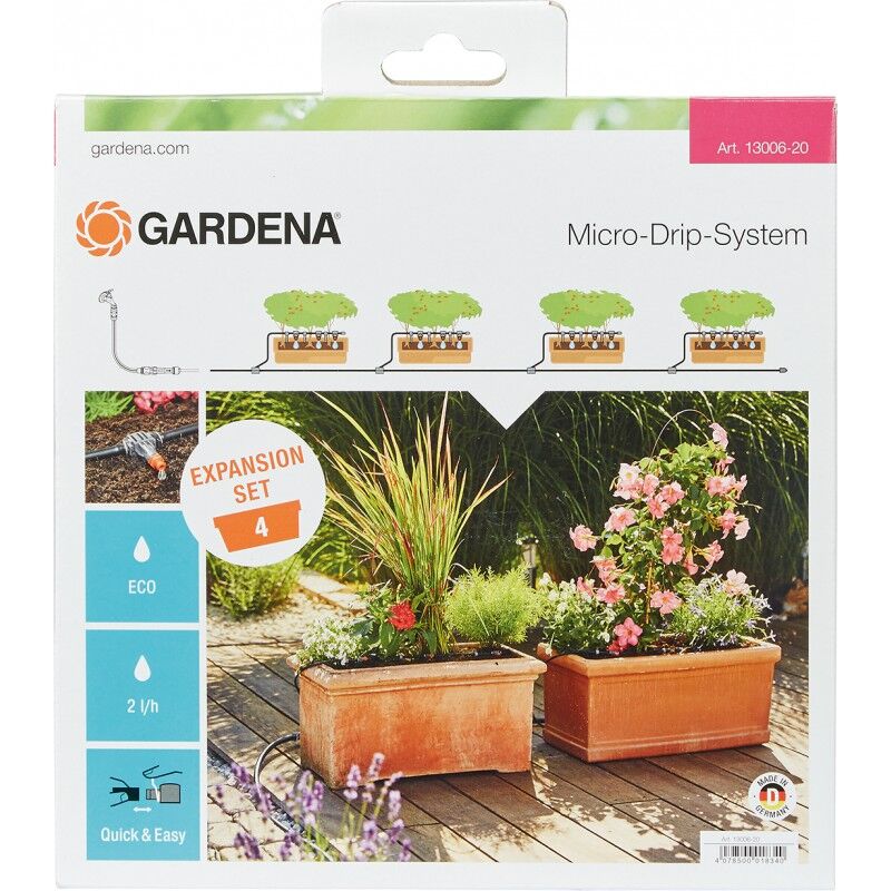 Gardena - Expansion set Micro-Drip-System Orange 35 x 20 x 19 cm 13006-20