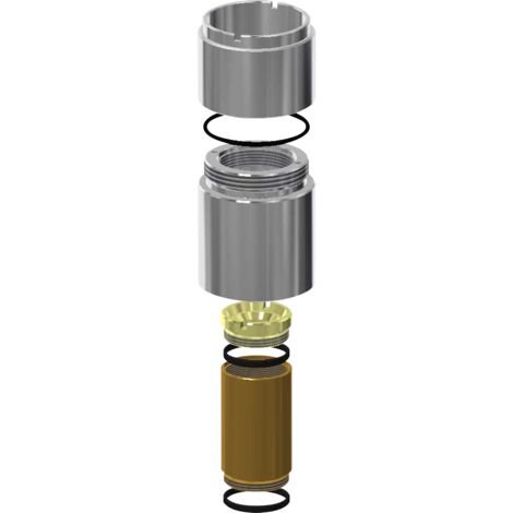 Kit d'extension KWC AR, F3, vanne de passage hydraulique DN20, 33 mm