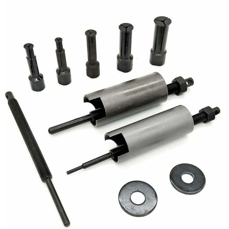 Lauwexe - Extracteur de roulement 12 pièces, extracteur de roulement intérieur, kit d'outils de démontage pour toutes les motos