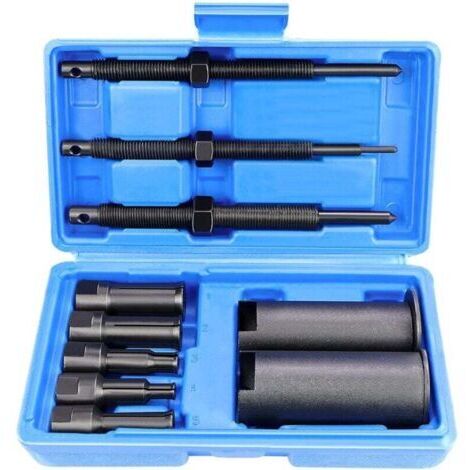 Kit d'extracteur de roulement intérieur de Moto 9-23 mm arrache roulement Interieur extracteur de roulement de Roue de Moto avec 5 Tailles de Clips Ouverts