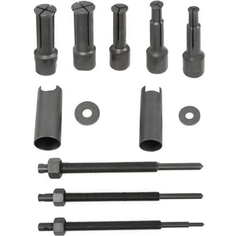Kit d'extracteur de roulement intérieur de moto universel 9-23mm, 8pièces ensemble d'extracteur de roulement outil d'embrayage Kit de retrait de marteau à glissière interne pour toutes les moto