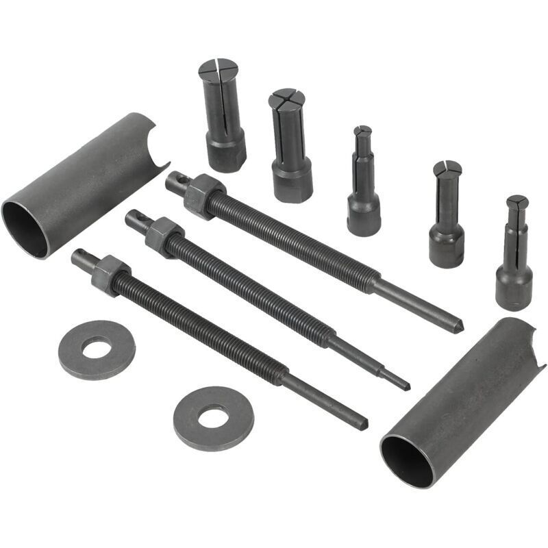 Kit d'extraction de roulement intérieur de moto, ensemble d'outils de retrait d'extracteur de roulements internes avec clips ouverts de 5 tailles