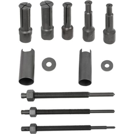 Kit d'extraction de roulement intérieur de moto, ensemble d'outils de retrait d'extracteur de roulements internes avec clips ouverts de 5 tailles (9-23 mm).