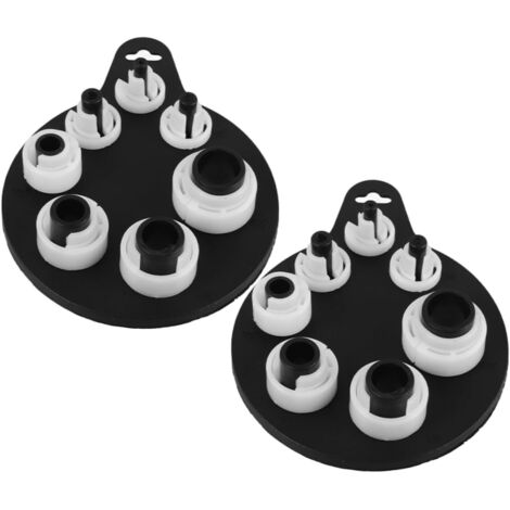 Kit di 2 strumenti per scollegare i tubi flessibili per la riparazione dell'aria condizionata per auto. Strumenti di separazione efficaci per tubi flessibili del carburante e dell'aria condizionata. D