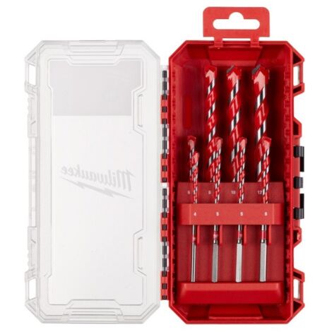 Kit di 8 punte Premium per calcestruzzo Milwaukee 4932493881