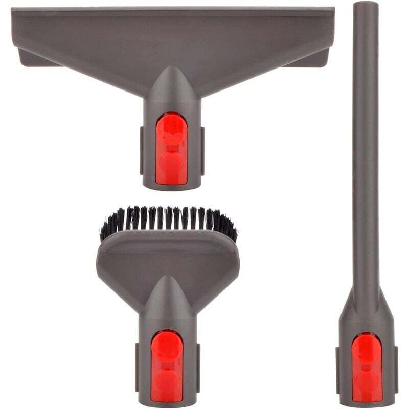 Image of Kit di accessori con spazzola e ugello per aspirapolvere Dyson V7 V8 V10 V11 SV10 SV11, kit di strumenti di pulizia a sgancio rapido per casa e auto