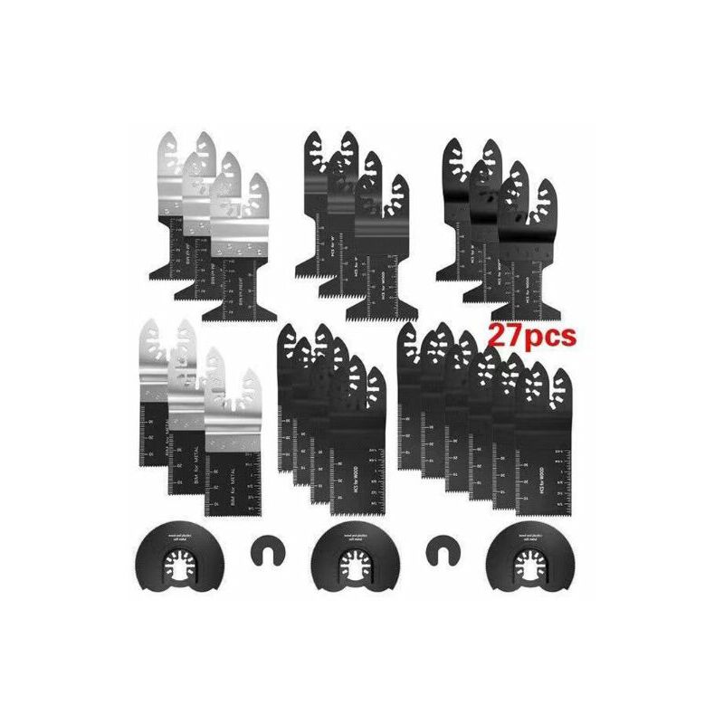 Kit di accessori per lame per sega multiutensile