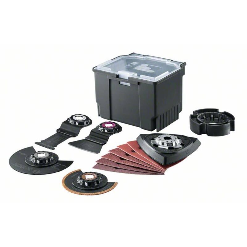 Accessories 2609256F49 Kit di accessori per multiutensile 12 parti 1 pz. - Bosch