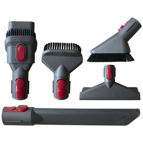 Kit di accessori per spazzola ugello 5 in 1 con tubo estensibile, adatto per Dyson V7, V8, SV10, V11, SV11, V15 Gen5 Detect, set di parti di ricambio