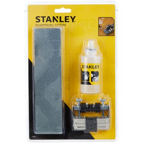 Kit di Affilatura - 1 Guida di Affilatura - 1 Pietra per Olio - 1 Flacone di Olio - STANLEY, 0-16-050