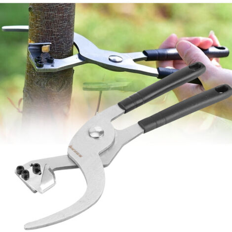 Kit di attrezzi da giardinaggio in acciaio inossidabile per tagliare rami e corteccia, forbici e cesoie da potatura,