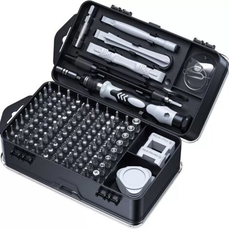Kit di cacciaviti di precisione 115 in 1, piccolo cacciavite per elettronica, kit di riparazione occhiali, mini cacciavite, kit di riparazione di precisione