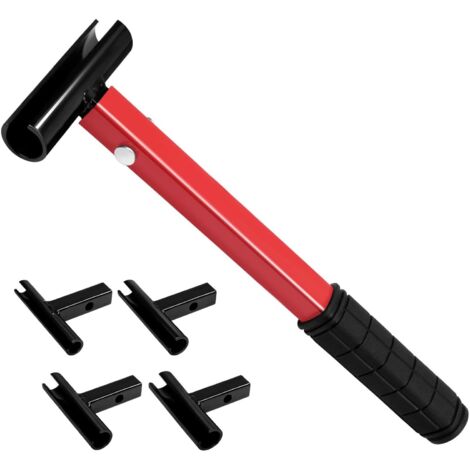 Kit di chiavi per la regolazione del gioco delle cerniere, 14-25 mm, manico in gomma, strumento professionale per la riparazione di porte e la decorazione della casa.