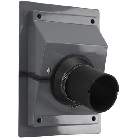Kit di copertura per penetrazione parete e set di linee HVAC, copertura per penetrazione parete HVAC, facile installazione per sistemi di aria condizionata interni/esterni e mini-split