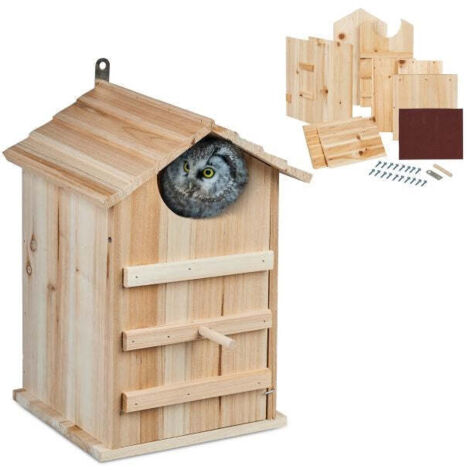 Kit di costruzione per cassetta nido per gufi